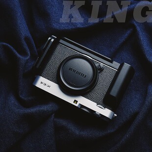 富士XE4铝合金手柄竖拍板L型快装板xe4铝合金底座