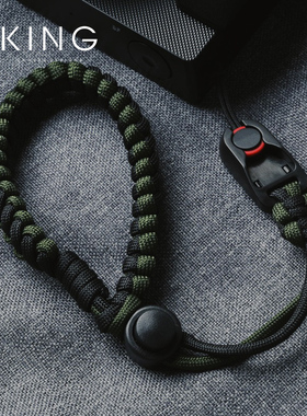 【迷你卡扣】相机腕带 双色编织绳小卡扣款富士索尼徕卡通用