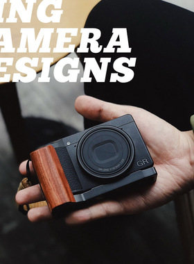 【现货】原创理光GR3 GRIIIX相机手柄铝合金底座GR3x黑檀手柄