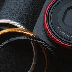 【King】理光GR4 GRiii镜头环GR3 /GR3x HDF通用铝合金相机镜头环