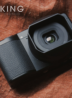 【KING】适用理光GR4方型遮光罩套装滤镜转接套装 铝合金罩盖套装