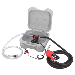 卡维特电动抽油泵柴油12v24v220v伏车载加油机防爆收纳箱加油枪