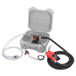 卡维特电动抽油泵柴油12v24v220v伏车载加油机防爆收纳箱加油枪
