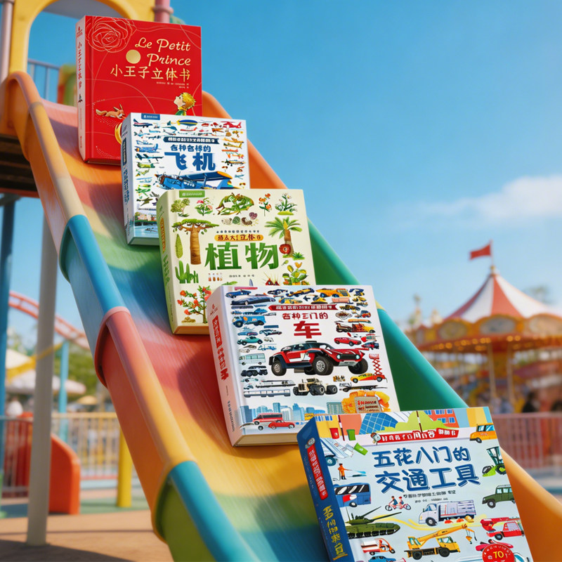 全套大美中国3d立体剧场书睡前晚安绘本幼儿园礼物全彩注音翻翻书 走遍千山万水还是大地神州最美 给孩子的第一本中国地理百科全书