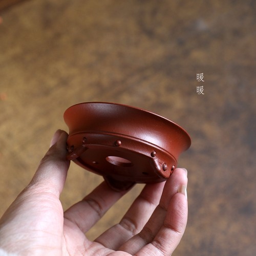 『鼓钉小竹节』暖暖精选紫砂小花盆多肉绿植盆景室内桌面微盆景盆