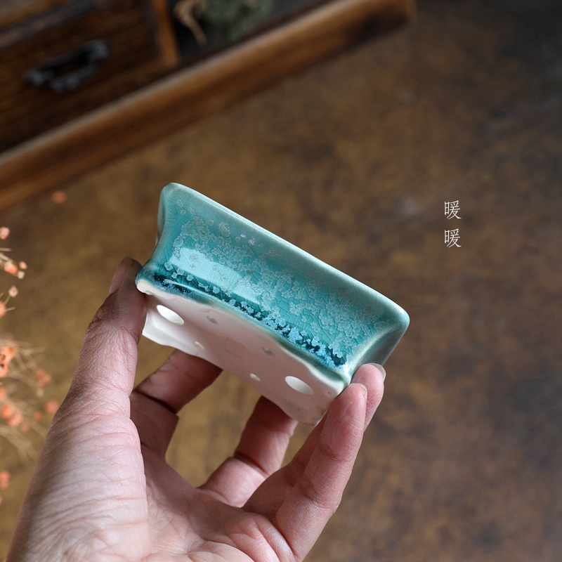 『瓢口小长方』暖暖精选微型釉盆