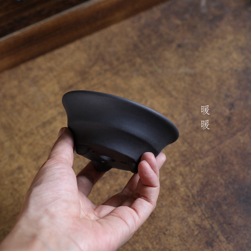 微型竹节小斗盆紫砂特价小盆