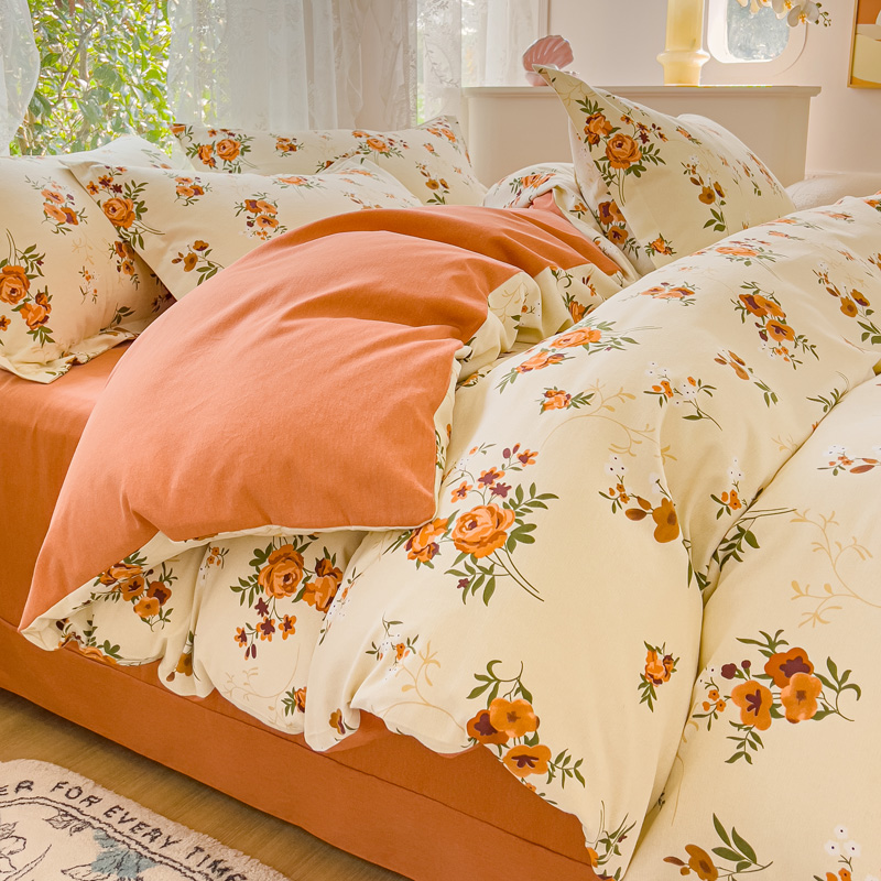 磨毛被套被套单件加厚卡通