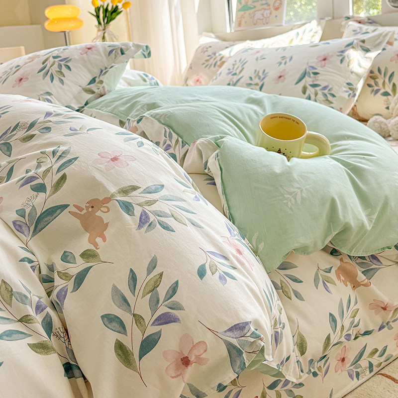 纯棉被套单件全棉被罩单人学生宿舍150x200x230单个1.5米单独被单,床上用品,被套,淘宝优惠券,粉丝福利购,淘宝优惠卷