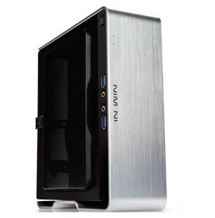 IN WIN/迎广 肖邦max迷你ITX小机箱带1U铜牌电源B1客厅桌面主机箱