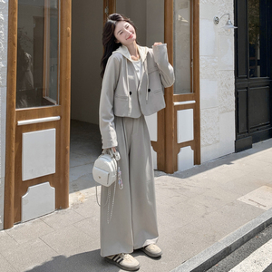 【现货】连帽西装套装两件套 2555-P185-K268图片