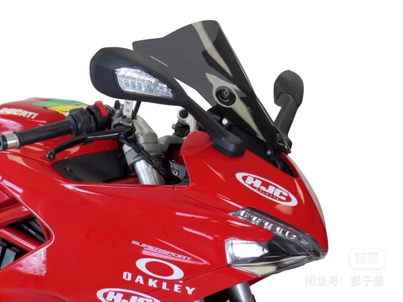 杜卡迪SuperSport 鸰速939/950改装升高风挡玻璃 杜卡迪939S 950S