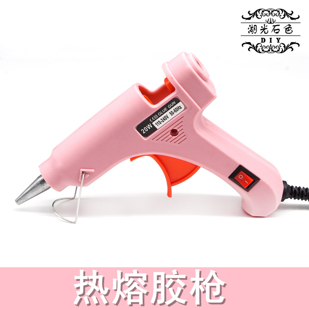 DIY配件热熔胶枪热熔胶棒水晶滴胶饰品配件手工制作奶油胶材料