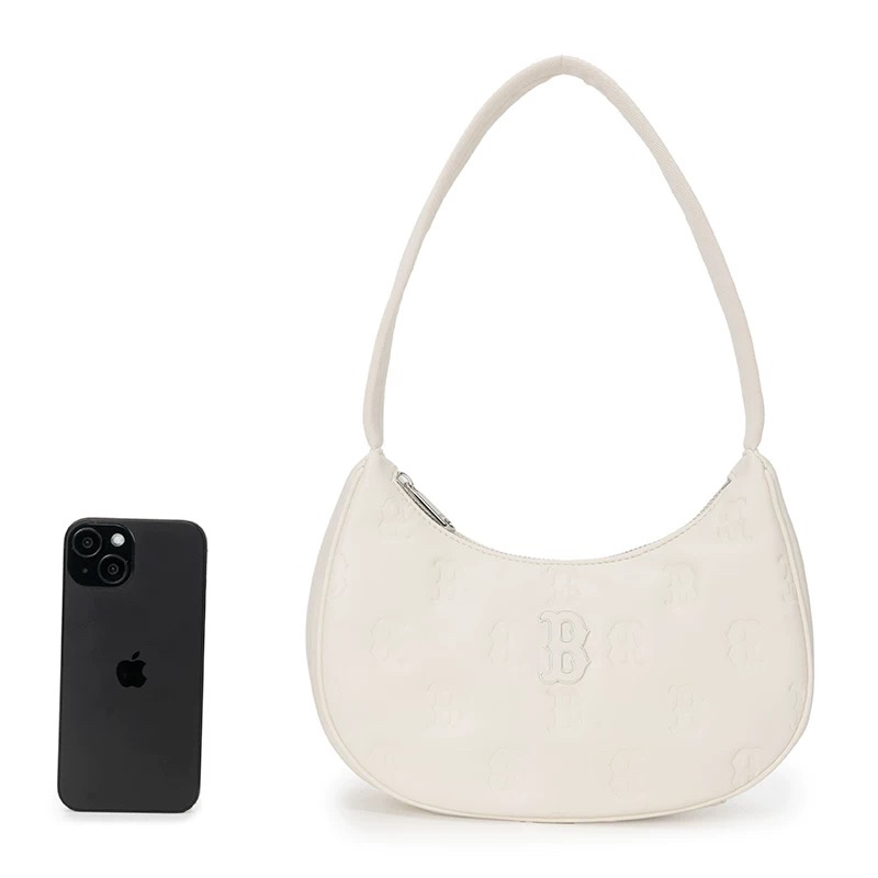 韩国直邮MLB复古老花秋季男女通用 单肩通勤包包3ABQS024N-43CRD