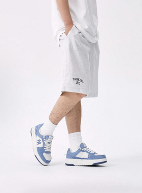 MLB 2025男女同款时尚耐磨运动休闲板鞋3ASXV015N-50BLS