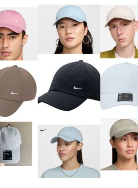 耐克软顶运动帽子夏季休闲拼接刺绣FZ5698-010-214-699-002-423