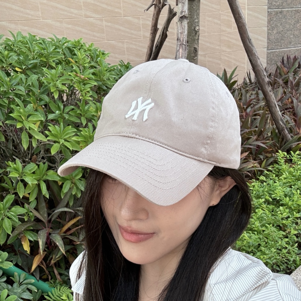 MLB 刺绣Logo 棉 鸭舌帽 CP77 男女同款情侣款 3ACP7701N-50BGS