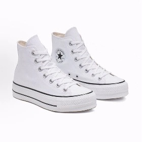 CONVERSE匡威All Star Lift女经典厚底鞋帆布小白鞋560846