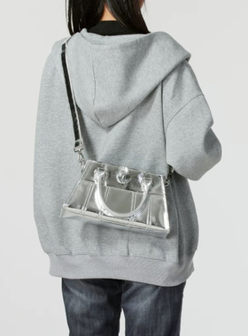 阿迪达斯三叶草女包手拎包AIRLINER HANDLE 运动单肩斜挎包JP0405