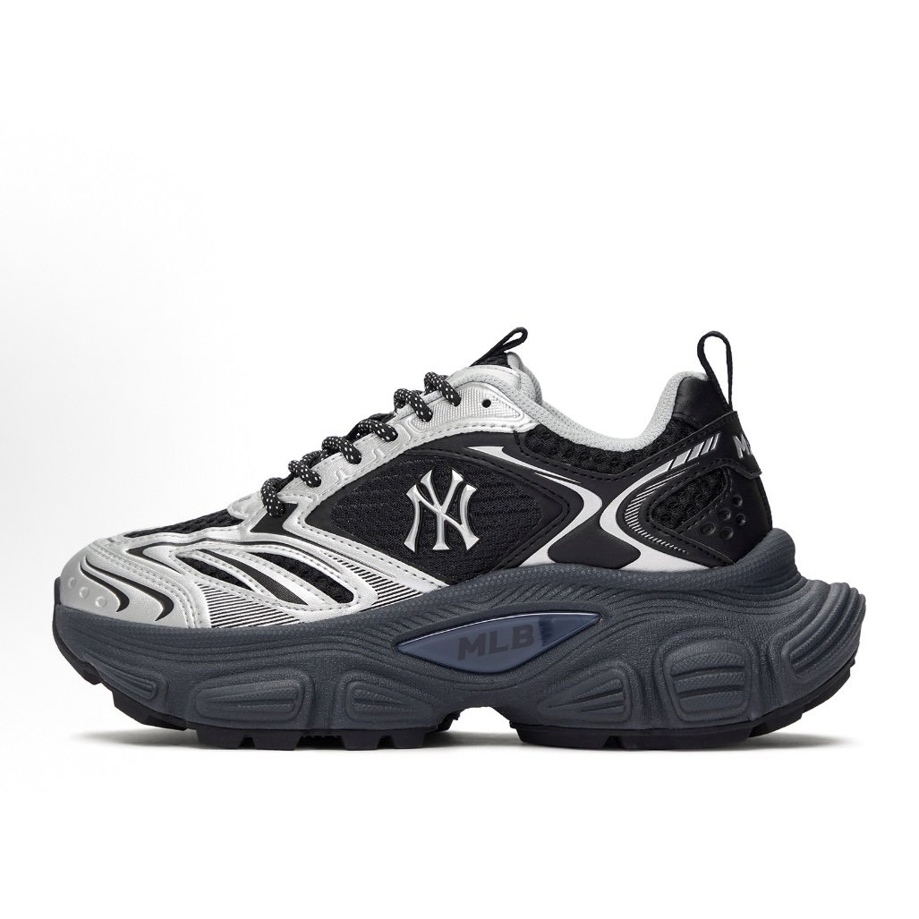 MLB 合成革 潮流时尚舒适休闲运动风厚底 老爹鞋 3ASHWD15N-50BKS