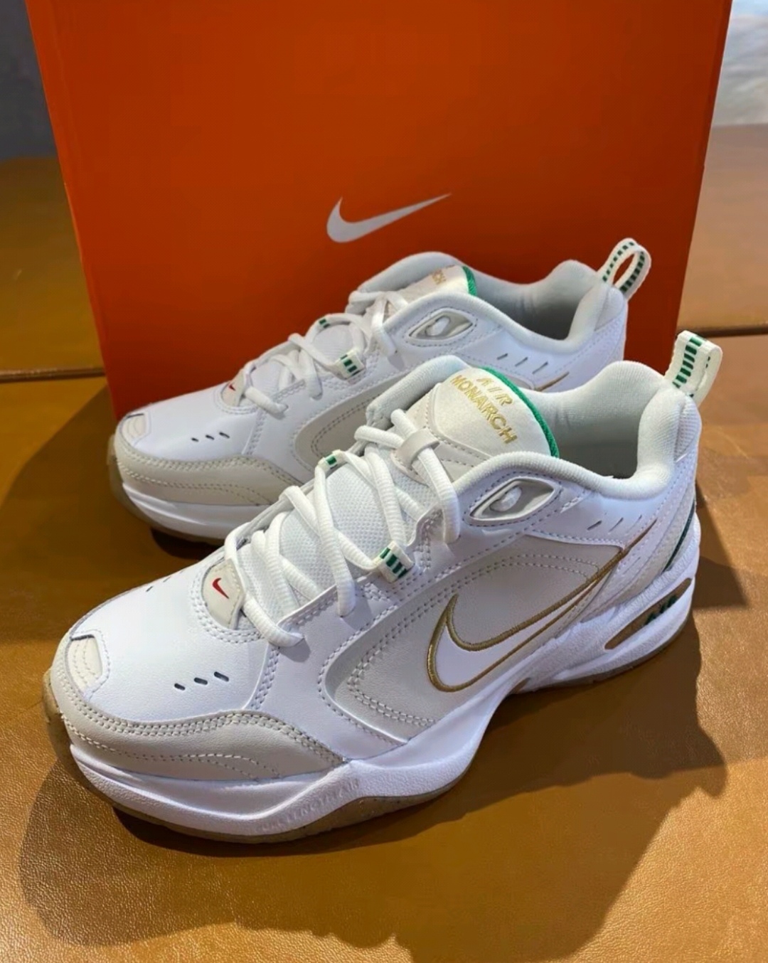 耐克Air Monarch 4男鞋正品复古休闲运动老爹鞋跑步鞋415445-103