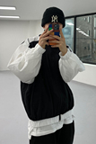 1110-J143-P1052025春夏季新品夹克棒球服休闲防晒拼接外套，男装防晒衣，星座1110