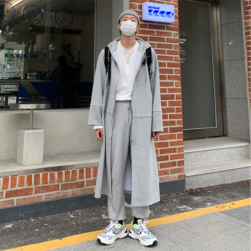 1110-W174-P140秋季韩版长款宽松休闲时尚纯色连帽卫衣外套,女装短外套,星座1110
