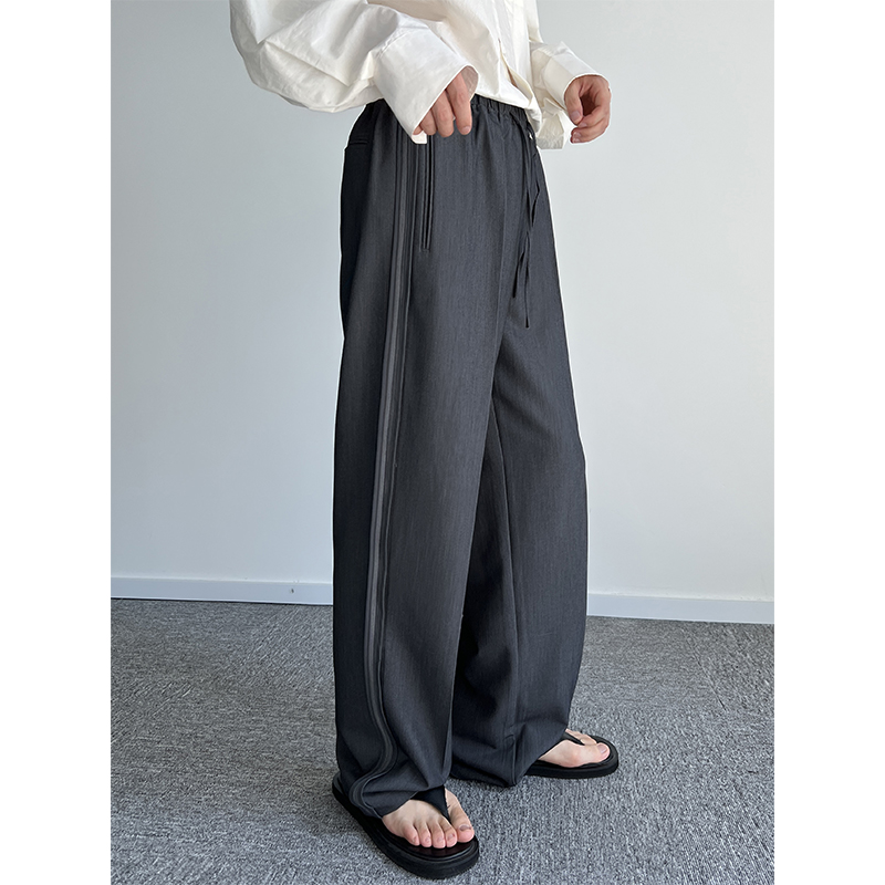 1110-CRB-16-P78侧边西裤宽松直筒长裤休闲裤，男装西裤，星座1110