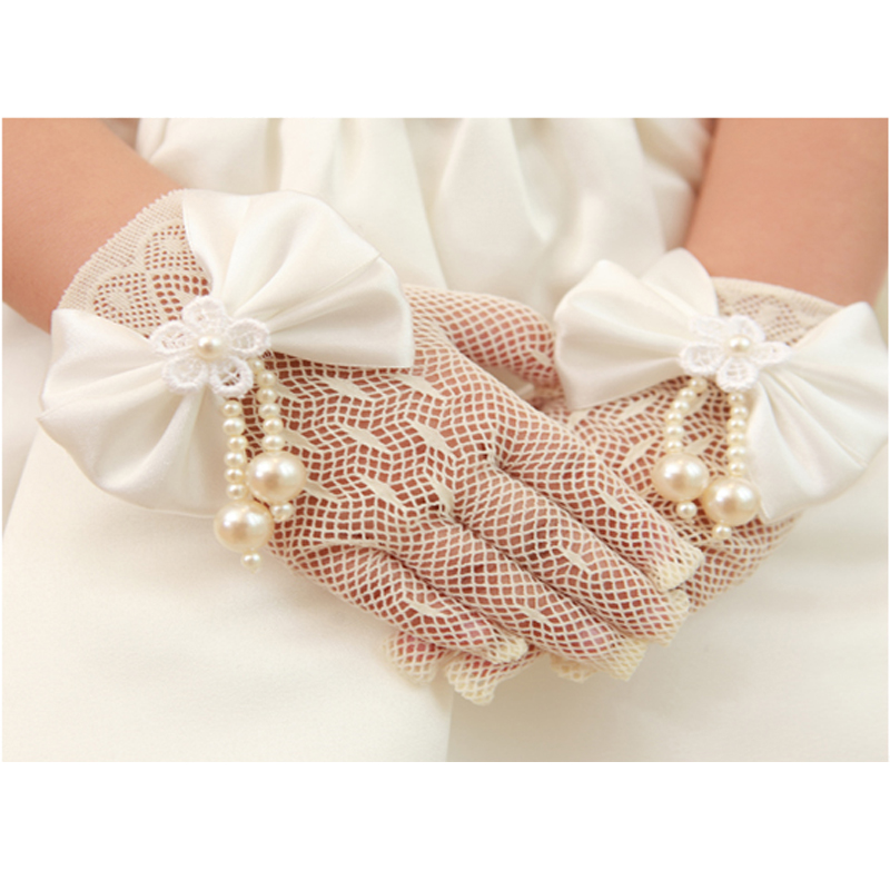 Gants pour fille en satin - Ref 2149660 Image 4