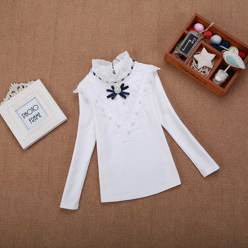 Chemise fille à manche longue - Ref 2084573 Image 3