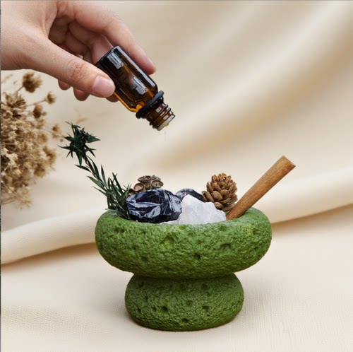 无火香薰扩香石储物罐
