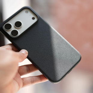 莱选｜砂岩颗粒感磨砂全包磁吸手机壳防摔防滑保护套适用于苹果iPhone17ProMax简约硬壳抗指纹防手汗