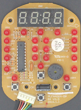 奔腾电压力煲配件PLFN5098T LN485 LN497 LN584 4004灯控制板6线