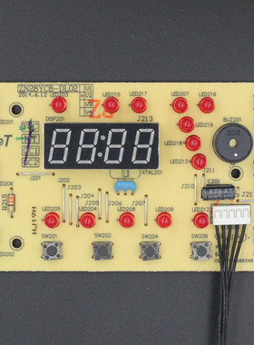 适用苏泊尔电蒸锅配件ZN28YC808-130/ZN28YC8灯板控制板按电源板