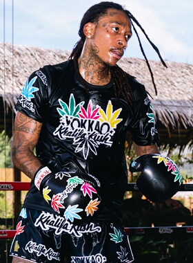 【泰国YOKKAO】Khalifa Kush Workout T-Shirt 联名款泰拳运动T恤