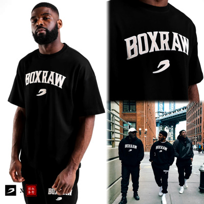 【BOXRAW】East Street Oversized T-Shirt美式街头运动休闲短袖