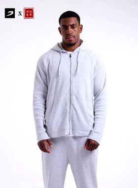 【BOXRAW】Tunero Waffle Zip Hoodie 华夫连帽衫 透气轻便