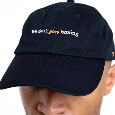 【BOXRAW】We Don't Play Boxing 2025春夏新款鸭舌帽遮阳帽