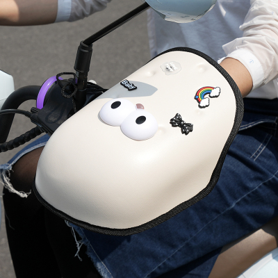 电动车防晒手套电瓶自行车立体把手护罩防水遮阳挡风车把套女夏季