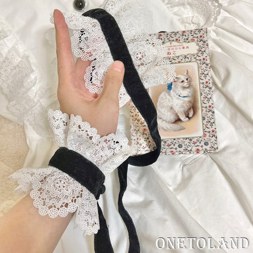 龙心同款袖套法式choker