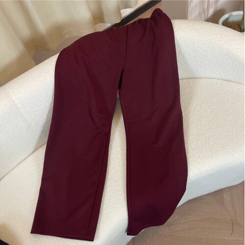 PWD33437【仅裤子】春季新款休闲显瘦大码女装裤子【裤长104】