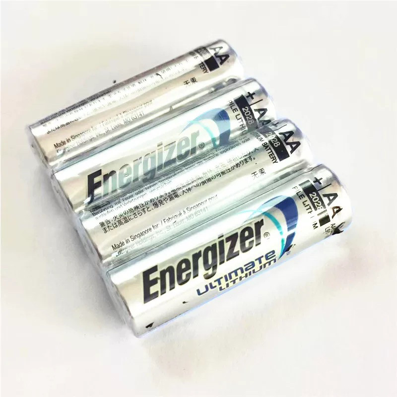 全新energizer劲量锂电池5号AA L91无线鼠标智能锁耐高温低温电池