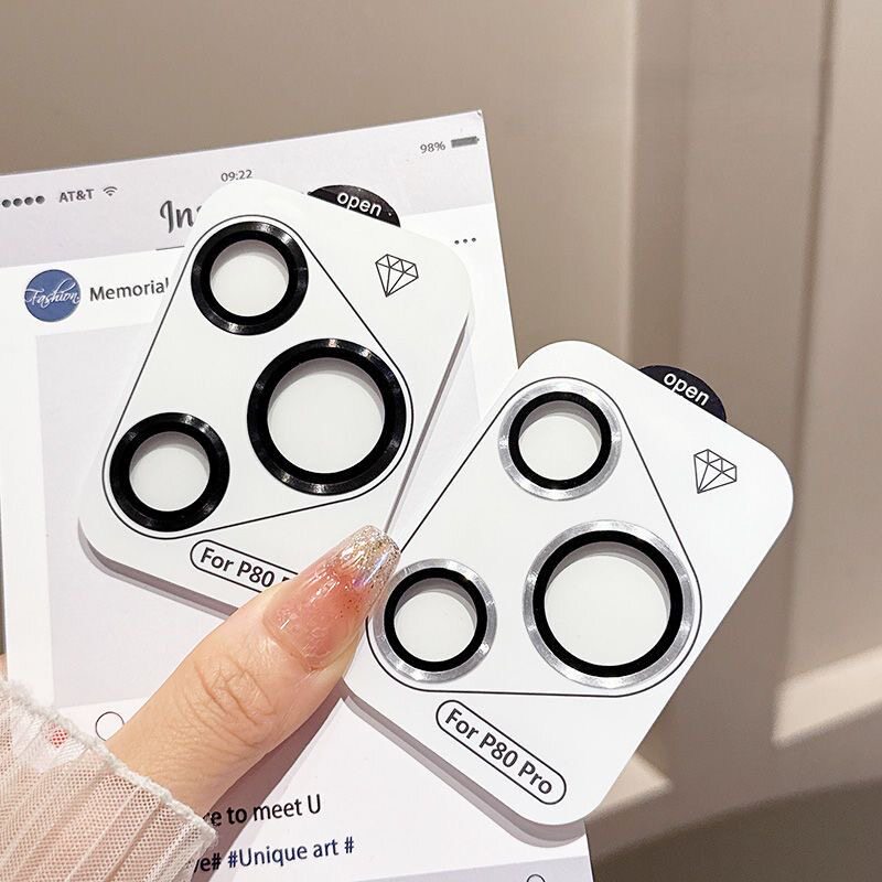 适用华为pura80镜头膜p80pro手机摄像头保护膜p70金属框pro+钢化膜秒贴相机圈p70ultra贴膜全包镜头膜手机