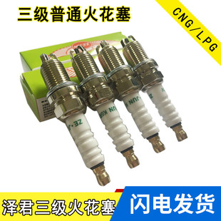 三级火花塞cng油气两用捷达伊兰特油气专用配件火花塞双燃料配件