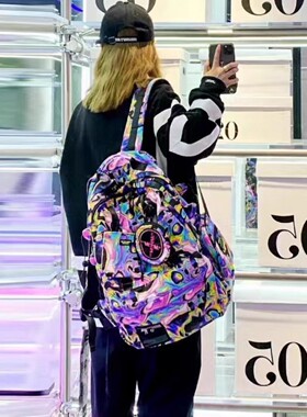 MWM木村井泓ooxoo潮牌镭射个性INS潮流学生包双肩包 MW050211138