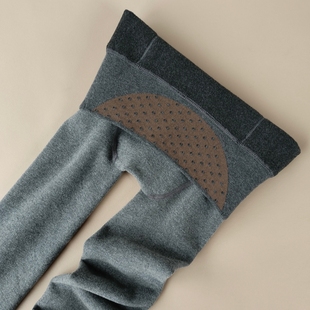 冬季棉加绒加厚平纹连裤袜打底裤外穿显瘦弹力大码保暖防起球裤子