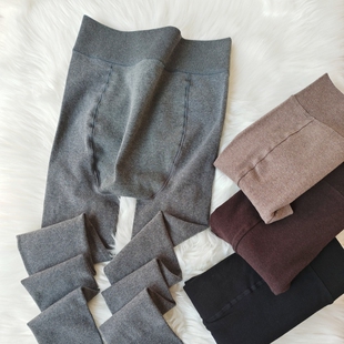 加厚连裤 大码 显瘦秋冬季 袜加肥加大胖mm弹力修身 袜 纯棉薄绒打底裤