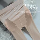 加肥加大肉色不掉档连裤 丝袜女大码 胖mm200斤薄款 袜任意剪不脱丝