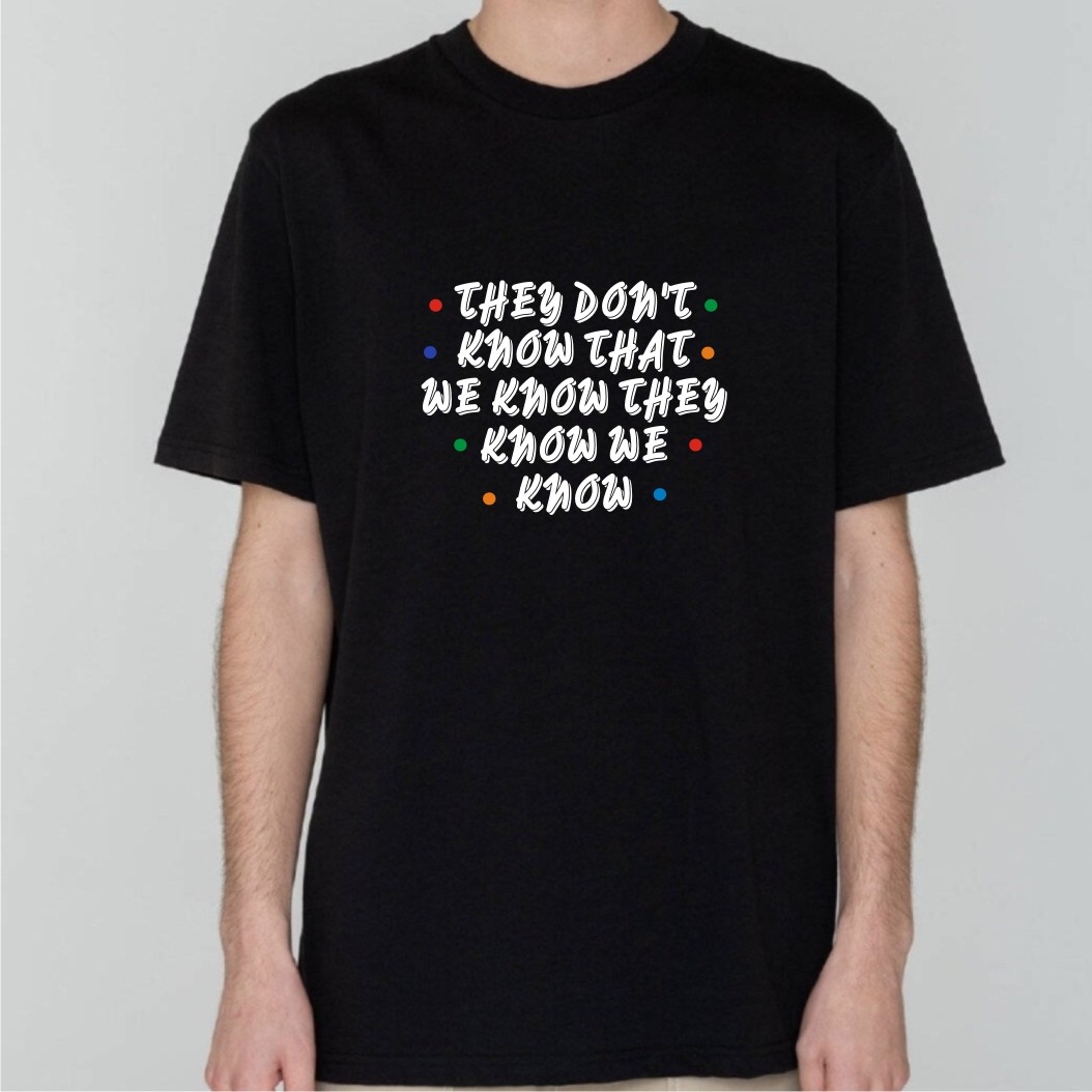 创意搞笑好玩字母印花短袖T恤