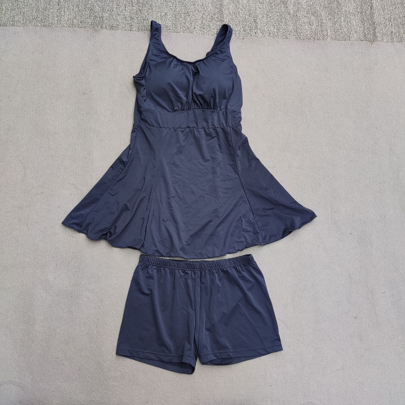 分体泳衣平角裤女出口遮肉